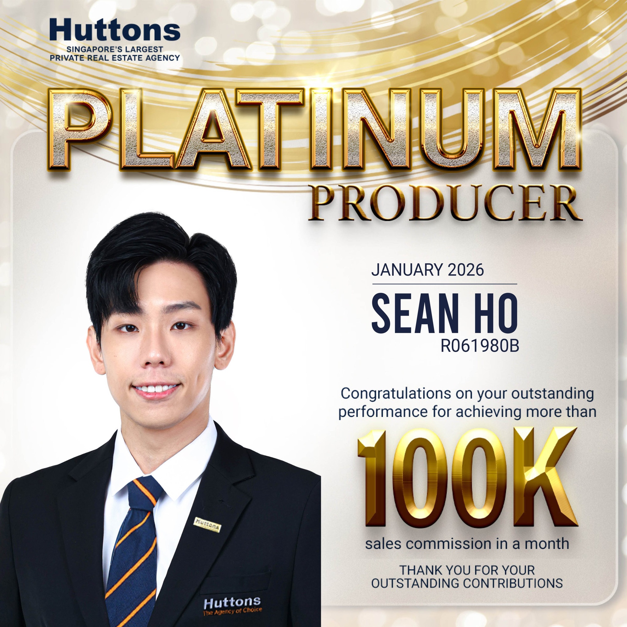Platinum Producer — >$100K month · January 2026