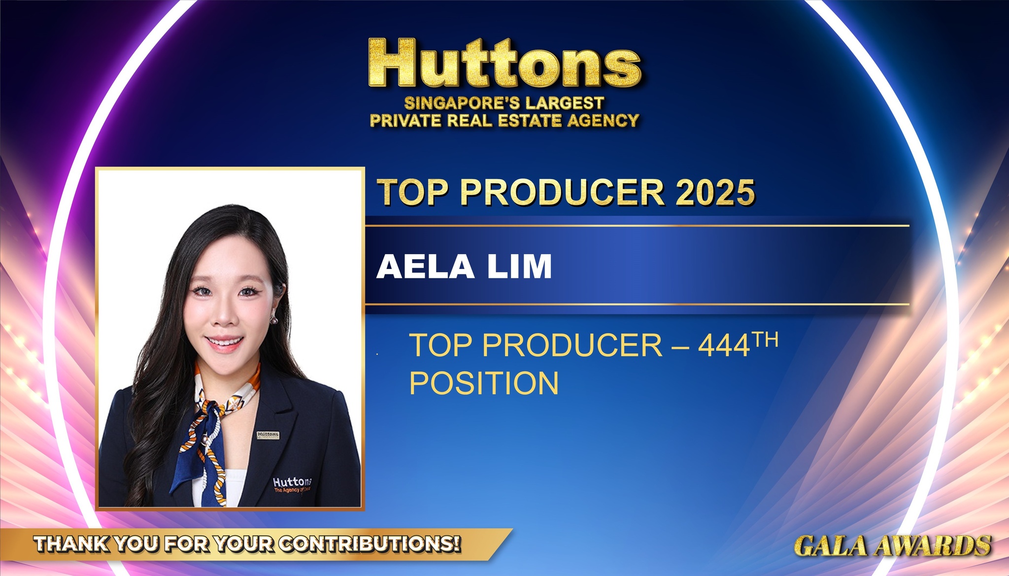 Top Producer Gala — 444th — Aela Lim · 2025 Gala Awards