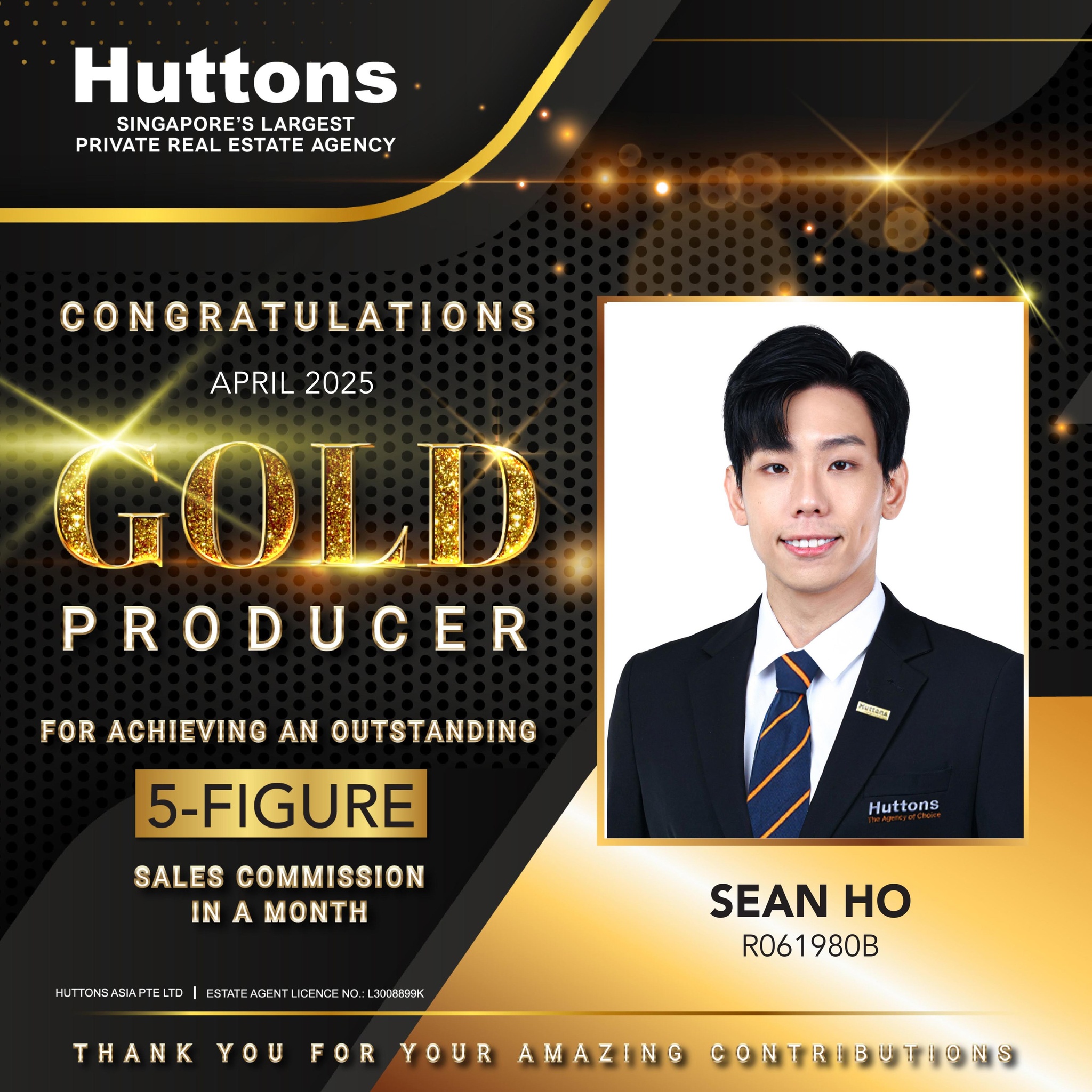 Gold Producer — Sean Ho · April 2025