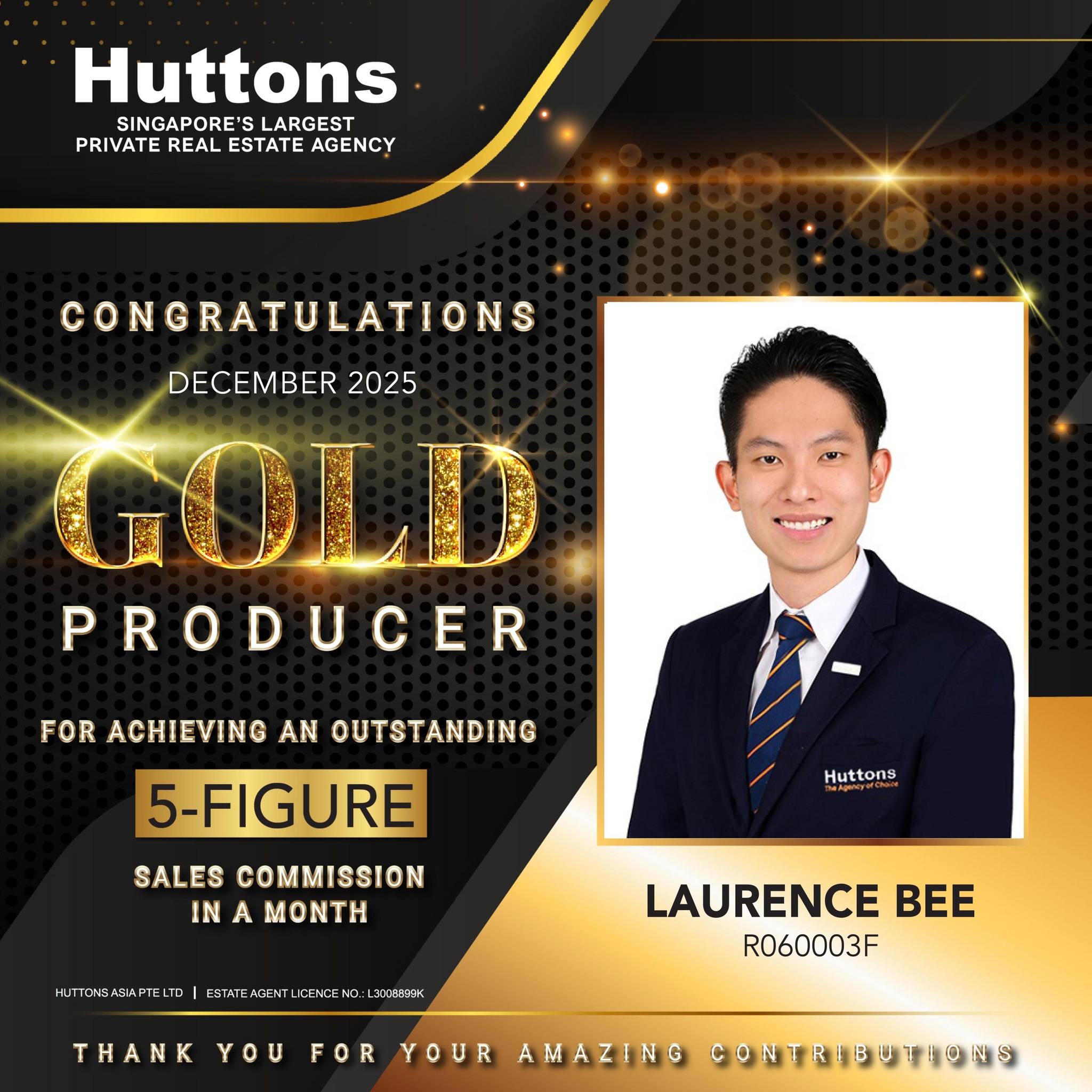 Gold Producer — Laurence Bee · December 2025